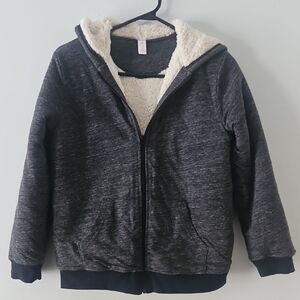 Joe Fresh Charcoal Hoodie with Plush Lining
